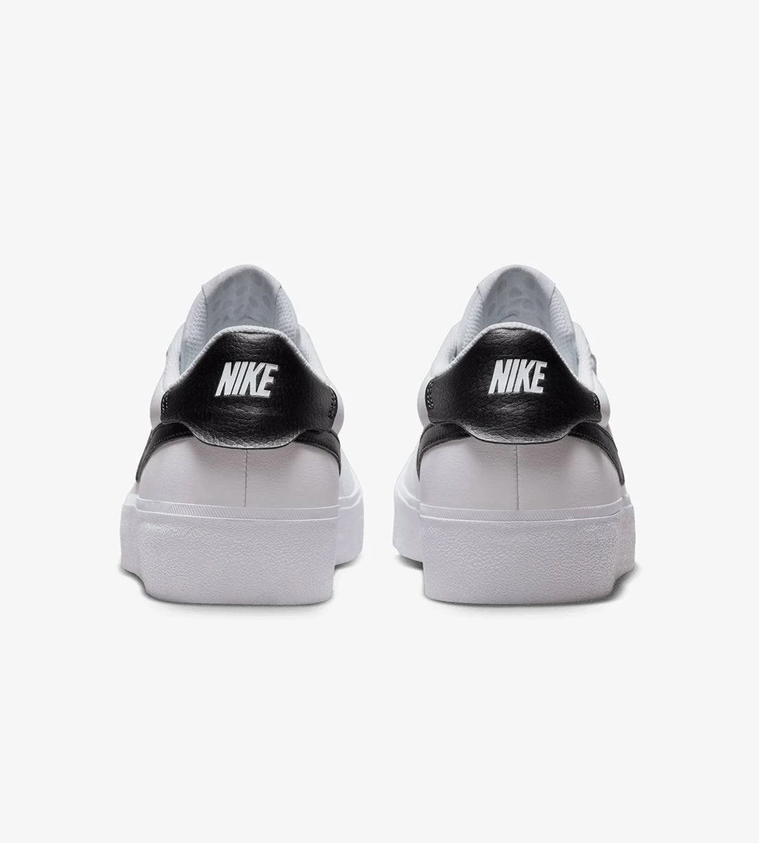 Nike | COURT SHOT { WHITE/BLACK 7 - Image 3