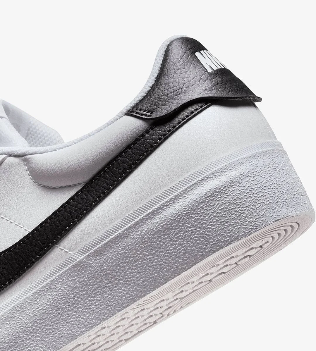 Nike | COURT SHOT { WHITE/BLACK 7 - Image 5